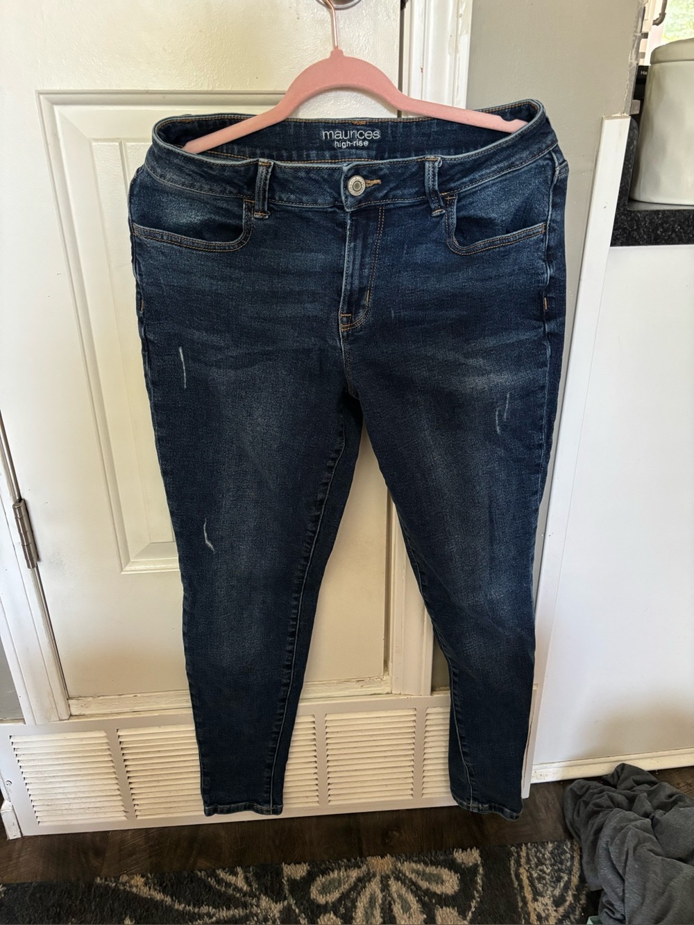 Women’s Maurice Jeans Size 12 Short High Rise